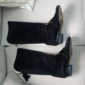 Escada suede boots